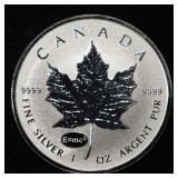 2015 MAPLE LEAF 1 OZ 0.999 SILVER ROUND