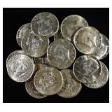 (20) 40% SILVER KENNEDY HALF DOLLARS