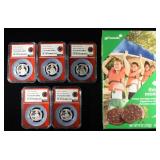 (5) 2025-S CLAD JULIETTE GORDON LOW 25C NGC PF69