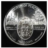 2011 MIRACULOUS MEDAL 1 OZ .999 SILVER