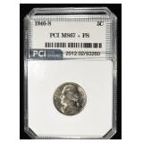 1946-S JEFFERSON NICKEL PCI SUPERB GEM BU FS