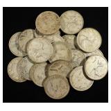 (20) 80% SILVER CANADIAN QUARTERS