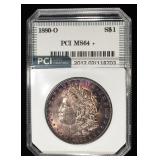 1880-O MORGAN DOLLAR PCI CH/GEM BU
