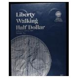 LIBERTY WALKING HALF DOLLARS COLLECTION WHITMAN