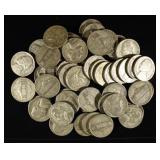 (50) WAR NICKELS