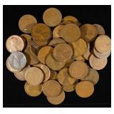 (50) WHEATS CENT 1909-1919