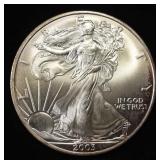 2003 AMERICAN SILVER EAGLE
