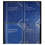 (4) LINCOLN HEAD CENT COLLECTIONS WHITMAN