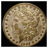 1904-S MORGAN DOLLAR XF/AU