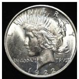 1922-D PEACE DOLLAR CH BU