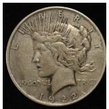 1922 PEACE DOLLAR