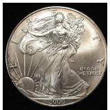2000 AMERICAN SILVER EAGLE