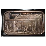 2013 HAPPY FATHER'S DAY 1 OZ .999 SILVER BAR