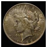 1922 PEACE DOLLAR
