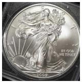 2009 AMERICAN SILVER EAGLE