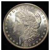 1878 8TF MORGAN DOLLAR CH BU