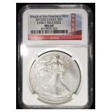 2012(S) AMERICAN SILVER EAGLE NGC MS69