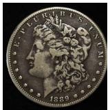1889-CC MORGAN DOLLAR VF