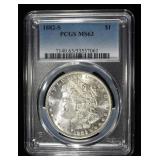 1882-S MORGAN DOLLAR PCGS MS-63