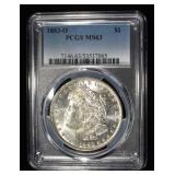 1883-O MORGAN DOLLAR PCGS MS-63