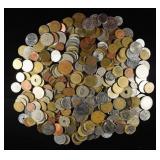 5 LBS FOREIGN COINS