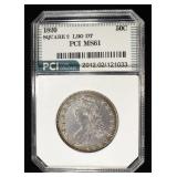 1820 CAPPED BUST HALF DOLLAR PCI BU LRG DT