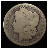 1891-O MORGAN DOLLAR