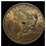 1889 MORGAN DOLLAR BU COLOR