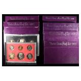 1982-1989 PROOF SETS