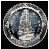 2017 NIUE $2 1 OZ .999 SILVER ROUND