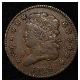 1828 CLASSIC HEAD HALF CENT VF/XF