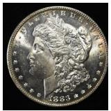 1883 MORGAN DOLLAR GEM BU PROOFLIKE