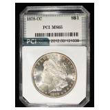1878-CC MORGAN DOLLAR PCI GEM BU