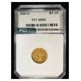 1852-O $2.50 LIBERTY GOLD PCI BU