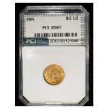 1901 $2.50 LIBERTY GOLD PCI SUPERB GEM BU