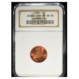 1995 MEMORIAL NGC MS68RD DOUBLE DIE OBVERSE