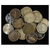 $5 80% SILVER CANADIAN QUARTERS