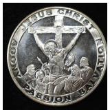 JESUS CHRIST 1 OZ .999 SILVER ROUND