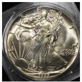 1987 AMERICAN SILVER EAGLE