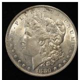1880-O MORGAN DOLLAR CH AU