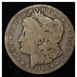 1890-CC MORGAN DOLLAR