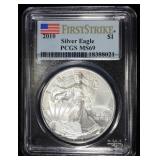 2010 AMERICAN SILVER EAGLE PCGS MS69