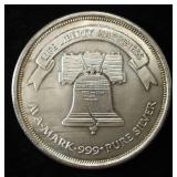 LIFE LIBERTY HAPPINESS 1 OZ .999 SILVER ROUND