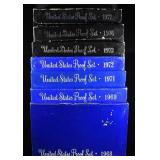 8 UNITED STATES PROOF SETS