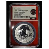 2026 ASCENSION LUNAR SERIES HORSE NGC REV PF-70