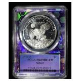 1971-S SILVER EISENHOWER DOLLAR PCGS PR69 DCAM