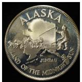 ALASKA 1 OZ 92.5 % SILVER ROUND