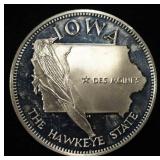 IOWA 1 OZ 92.5 % SILVER ROUND