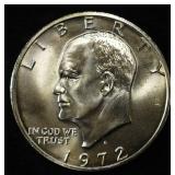 1972-S SILVER EISENHOWER DOLLAR PCI SUPERB GEM BU