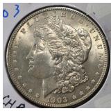1903 MORGAN DOLLAR CH BU